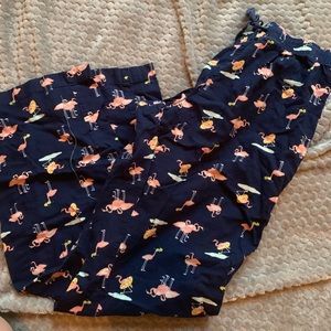 Old navy flamingo pj pants
